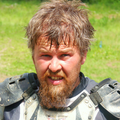 Андрей Митрошкин в мото защите